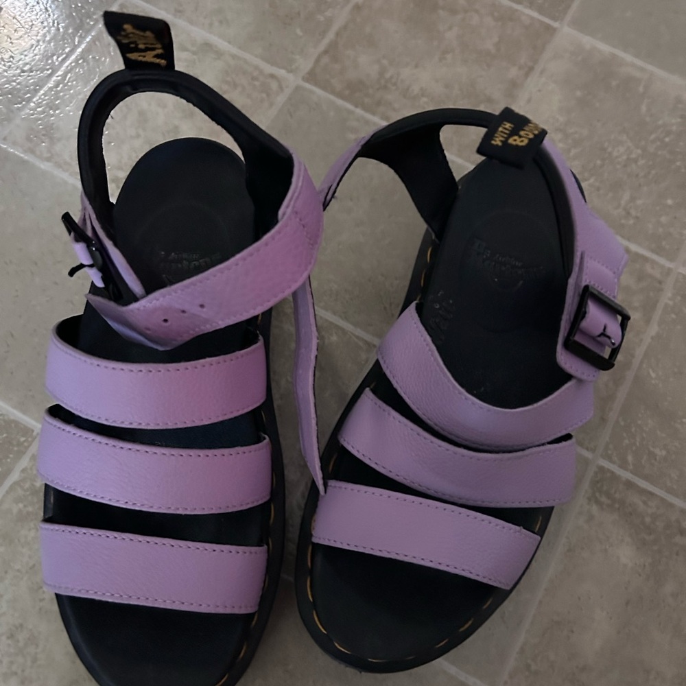 Dr. Martens Blair Purple Sandals